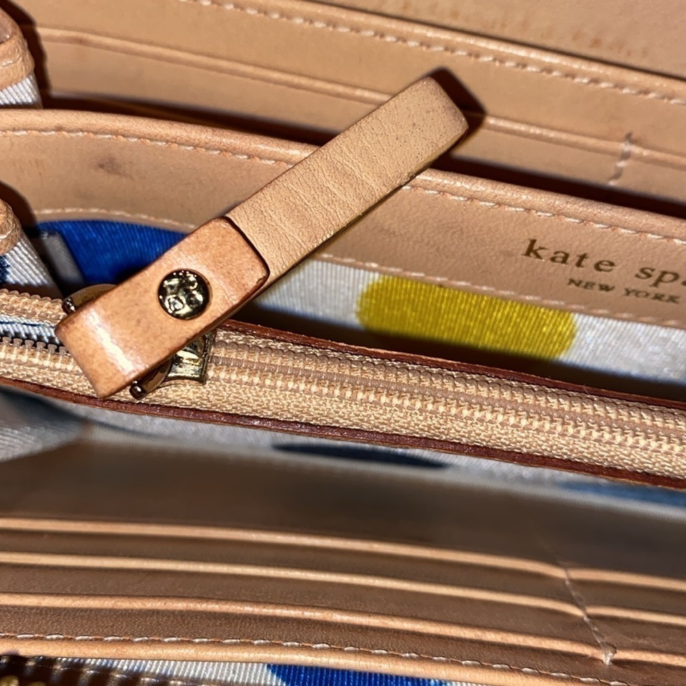 Kate Spade Riverside St Ostrich Wallet - Picture 8 of 13